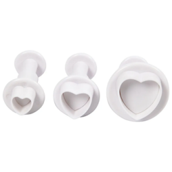 Metallimuotit ja leimasin sydan