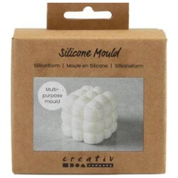 Silikonimuotti 1 Pkk, 1 Kpl, Kuplakuutio, Kork. 5 cm, Halk. 6 cm