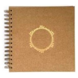 Scrapbook20,5x20,5cm 40sivua ruskea