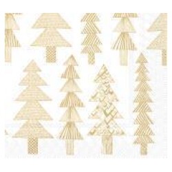 Lautasliina Marimekko 25cm Kuusikossa valkokulta