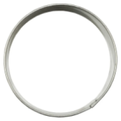 Pikkuleipamuotti pyorea/ympyra 6cm Heirol