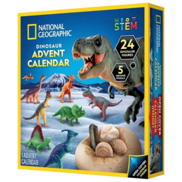 National Geographic Dinosaur joulukalenteri 2024