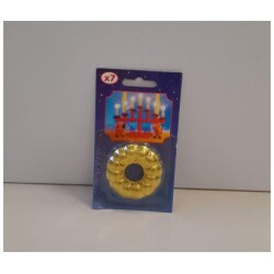 Kynttilamansetti 7kpl/pakkaus, vari kulta