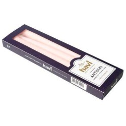 Havi antiikkikynttila 4kpl puuteri