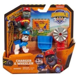 Rubble and Crew Charger, Wheeler ja kinetic sand