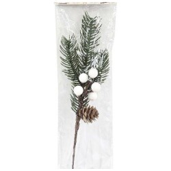 Koristeoksa valkoinen n. 24cm