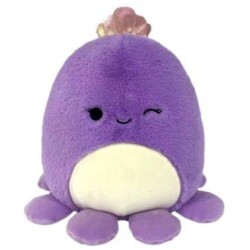 Squishmallows 30cm Fuzz A Mallows Violet Octopus mustekala