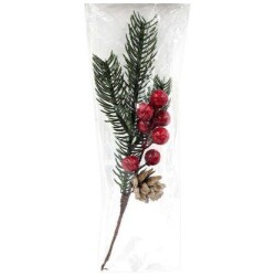 Koristeoksa punainen n.25cm