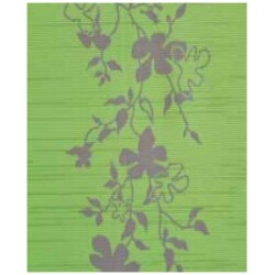 Kaitaliina kukat vihrealla pohjalla Leveys 40 cm Myynti metreittain. Tuote vain myymalasta. Polyesteri, vinyyli.Puhdistus