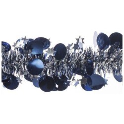 Paljetti/tahtipunos yonsininen 8,5 cm x 2 m Weiste