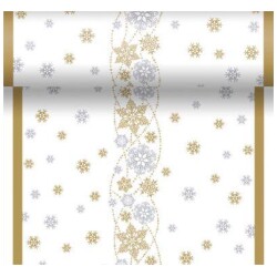Kaitaliina Snow Glitter White