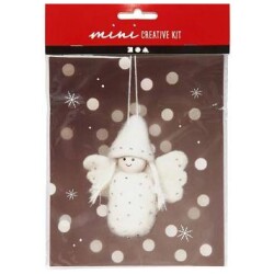 Askartelusetti Mini 1 Pkk, Enkeli, Kork. 10 cm