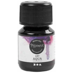 Nestemainen vesivari, musta, 30ml