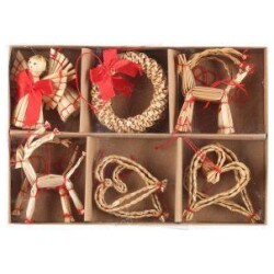 Oksakoriste Olki mix 12 kpl/pkt