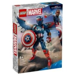 LEGO Marvel Uusi rakennettava Captain America -hahmo 76296