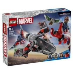 LEGO Marvel Captain American ja Punaisen Hulkin taistelu 76292