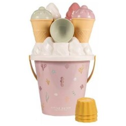Little Dutch rantasetti Ice cream pinkki