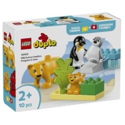 LEGO Duplo Luonnonelainperheet: pingviinit ja leijonat 10442