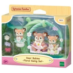 Sylvanian Families Peuravauvat kukkakeinussa 5801