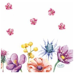 Lautasliina Breezy Butterflies 24x24 20 kpl