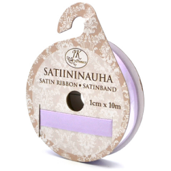 Satiininauha vaalea lila 1cmx10m