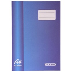 Luontevat nidottuvihko A4/40 blanko