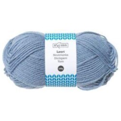 Lauri Sukkalanka 100g Taivaansininen Materiaali: 75% villa, 25%