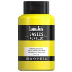 Liquitex Basics 400ml Cadmium Yellow Light Hue