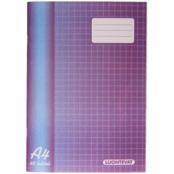 Luontevat kouluvihko A4/40 10x10mm