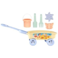 Vetokarry ja puutarhatyokalut leikkisetti lajitelma