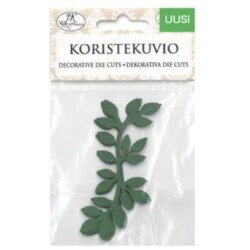 Koristekuvio Oksa vihrea 5kpl