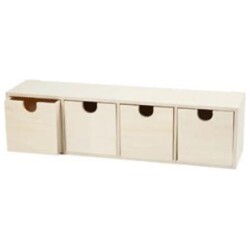Pikkulaatikosto 1 kpl, koko 9,2x34,7 cm