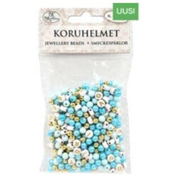Koruhelmet sininen/kulta