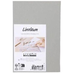 Linoleumi 1 Pkk, 2 Kpl, 10x15 cm, 3 mm, Harmaa