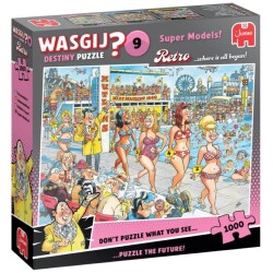 Wasgij Retro Destiny 9 Super Models!, 1000p