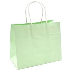 Lahjakassi vaaleanvihrea 21x17x11cm