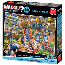 Wasgij Mystery 28 Feline Frenzy!1000p