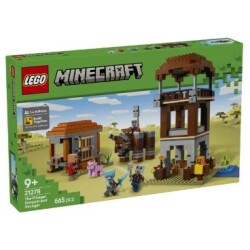 LEGO Minecraft Ryostelijoiden etuvartioasema ja Tuhokylvyri 21278