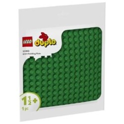 LEGO Duplo Vihrea rakennuslevy UUSI VERSIO 10460 24x24 nuppia