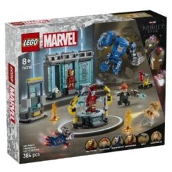 LEGO Marvel Iron Manin laboratorio - Haarniskahuone 76315