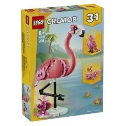 LEGO Creator Villielaimet: vaaleanpunainen flamingo 31170