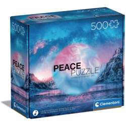 Clementoni Light blue 500 peace puzzle