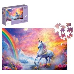 Unicorn Wooden Puzzle Rectangle M