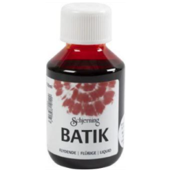 Tekstiilivari Batik 100 ml/ 1 pll, punainen