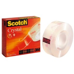 Scotch Crystal teippi, 19mmx33m