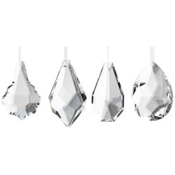 Weiste lasikristalli 7cm organzanauhalla