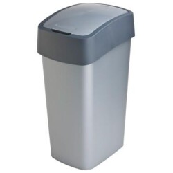 Heilurikansiastia Flip Bin 45L hopea, Curver 376X294X653