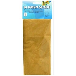 Silkkipaper 5 ark. kulta