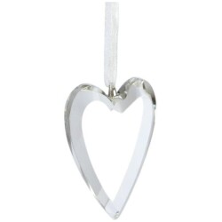 Weiste lasikristallisydan 6cm organzanauhalla