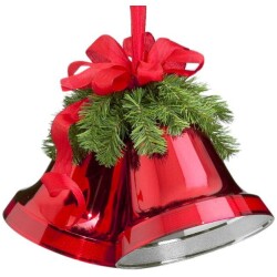 Weiste joulukellot punainen 25cm